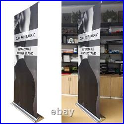 Heavy-Duty Retractable Banner Stand Trade Show Display with Carrying Padded Case