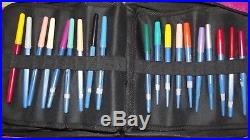 Huge Lot of 47 Pergamano Tools with Multi Compartment Carrying Case