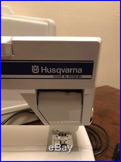 Husqvarna Viking 230 Lisa Sewing Machine -Sew Easy With Carrying Case And Manuel