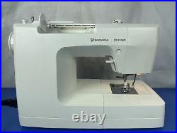 Husqvarna Viking Emerald 116 Mechanical Sewing Machine with Pedal & Cover