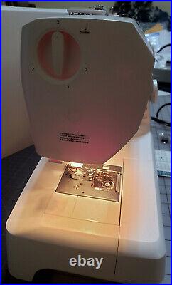 Husqvarna Viking Emerald 116 Sewing Machine In Perfect Condition