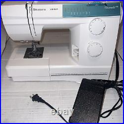 Husqvarna Viking Emerald 116 Sewing Machine With Foot Pedal Tested No Cover