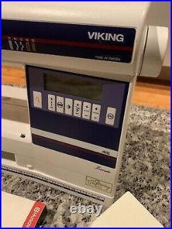 Husqvarna Viking Freesia 415 Sewing Machine Tested And Works