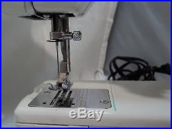 Husqvarna Vintage Viking Sewing Machine With Carrying Case, Bag And Pedal 3230
