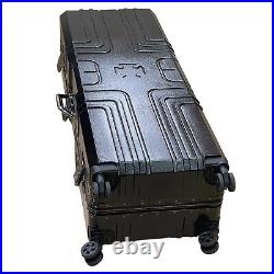 INSIDE SIZE43x15x11, Trade Show Shipping Case with Wheels and handles
