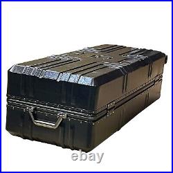 INSIDE SIZE43x15x11, Trade Show Shipping Case with Wheels and handles