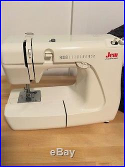 Janome 639 Jem Sewing Machine Excellent Condition With Carrying Case