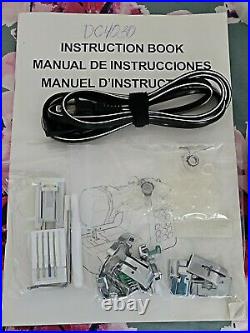 Janome DC4030 Sewing Machine Instructions Accessories Hard Shell Carrying Case