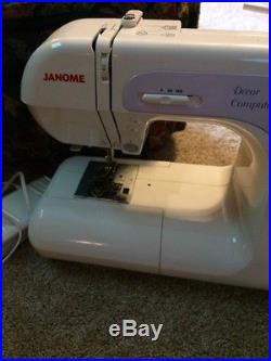 Janome Dc3050 Computerized Sewing Machine With Carrying Case