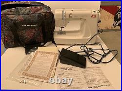 Janome Jem 639 Sewing Machine WithCarrying Case & Accessories