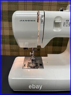 Janome Jem Gold 660 Mechanical Sewing Machine Portable Instructions Storage Case