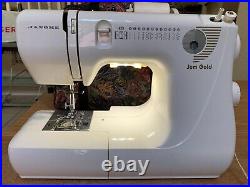 Janome Jem Gold 660 Mechanical Sewing Machine with Case-Nice