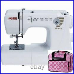 Janome Jem Gold 660 Sewing Machine with Bonus Kit New