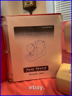 Janome Jem Gold Mod 660 Sewing Machine