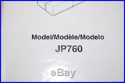 Janome Jem Platinum 760 Sewing Machine, Accessories, Carry Case, Open Arm