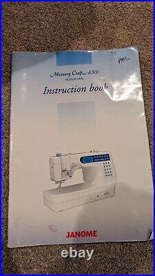 Janome # MC6500 Memory Craft Professional Sewing Machine With Rolling Carry Case
