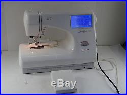 Janome Memory Craft 9000 Computerized Sewing Machine, Carrying Case, and more