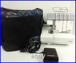 Janome MyLock 634D Overlock Serger Machine with Carrying Case