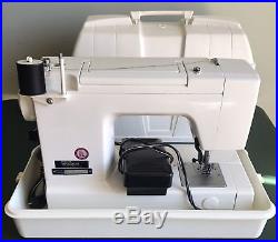 Janome New Home Model 108 Limited Edition Sewing Machine with Carrying Case EUC