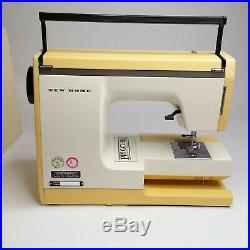Janome New Home SW2018E Sewing Machine Embroidery Design Carry Case and Pedal