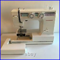 Janone RX18S Electric Domestic Sewing Machine with Carry Case, Foot Pedal, Works