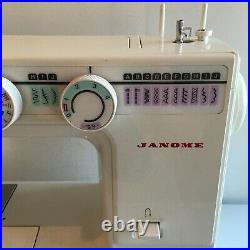 Janone RX18S Electric Domestic Sewing Machine with Carry Case, Foot Pedal, Works