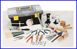 Jewelers Hand Tool Set Beginners thru Advanced Everything Needed Plus Carry Case