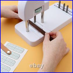 Jewelry Press Kit Machine, Includes 1 Jewelry Press, 34 Metal Stamps, Carrying