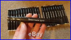 Job Lot 144 Spectrum Noir Professional Pens & Aqua Pens All Duel Tip Carry Case