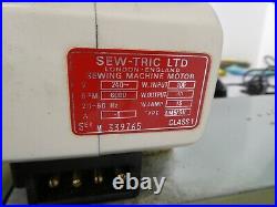 Jones Brother S/stitch Heavy Duty Sewing Machine In Carry Case D19