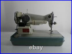 Jones Brother S/stitch Heavy Duty Sewing Machine In Carry Case G19