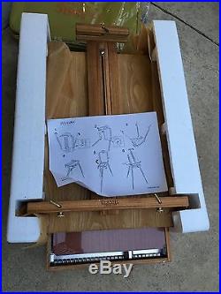 Jullian Full Sketchbox Art Artist Easel Plein Air Painting with Carrying Case