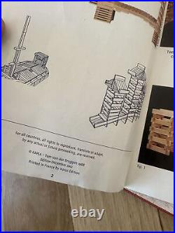 KAPLA 280 Wooden Blocks Lg Wood Chest Hardcover Design Book Educational Toy