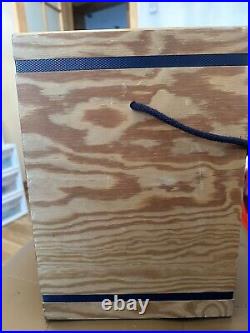 KAPLA 280 Wooden Blocks Lg Wood Chest Hardcover Design Book Educational Toy