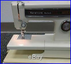 Kenmore Ultra Stitch 12 Sewing Machine With Carrying Case