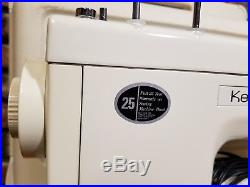 Kenmore Model 385 10 Stitch Sewing Machine PEDAL with HARD CARRY CASE