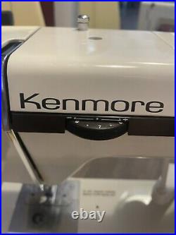 Kenmore Sewing Machine 158.1784182 With Carrying Case and Extras Tested & Works