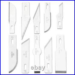 Knife Set, 3 Knives, 10 Blades, Carrying Case Bulk order of 5 Each