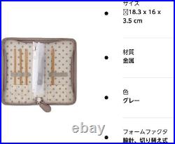 Knitting Needle Set Carry Sea Long Thin Switchable Bamboo Needle Set TC