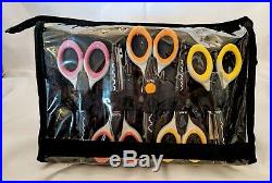 Kraft Edgers Craft Ultra Grip 20 Decortive Scissors Set Stand Carrying Case