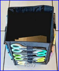 Kraft Edgers Craft Ultra Grip 20 Decortive Scissors Set Stand Carrying Case