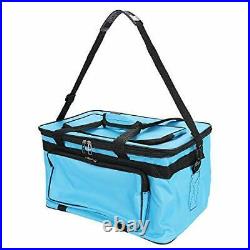 Large Art Craft Tote Bag Storage Box Foldable Art Supplies Carrying Bag Case