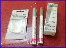 Large Copic Pen Collection With Refills, Nibs, Opaque White Paint, Carrying Case