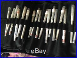 Large amount of pergamano/parchment craft tools plus carry case vgc 83 in total