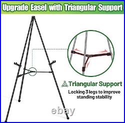 Lightweight Folding Easels with Carrying Bag Perfect for Events & Gatherings