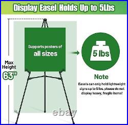 Lightweight Folding Easels with Carrying Bag Perfect for Events & Gatherings