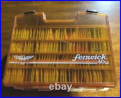 Lot of 360 Numbered DMC Embrodery Thread Floss Carded & Skeins In Carry Case