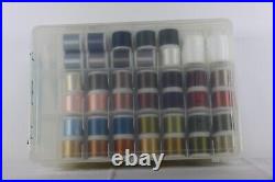 Lot of 82 Spools Madeira Machine Embroidery Thread and Do Carry Case
