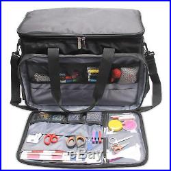 Luxja Sewing Machine Bag, Sewing Machine Carry Case With Pockets For Range Of Se