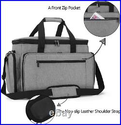 Luxja Sewing Machine Carrying Bag with Removable Pad, Travel Case for Sewing and